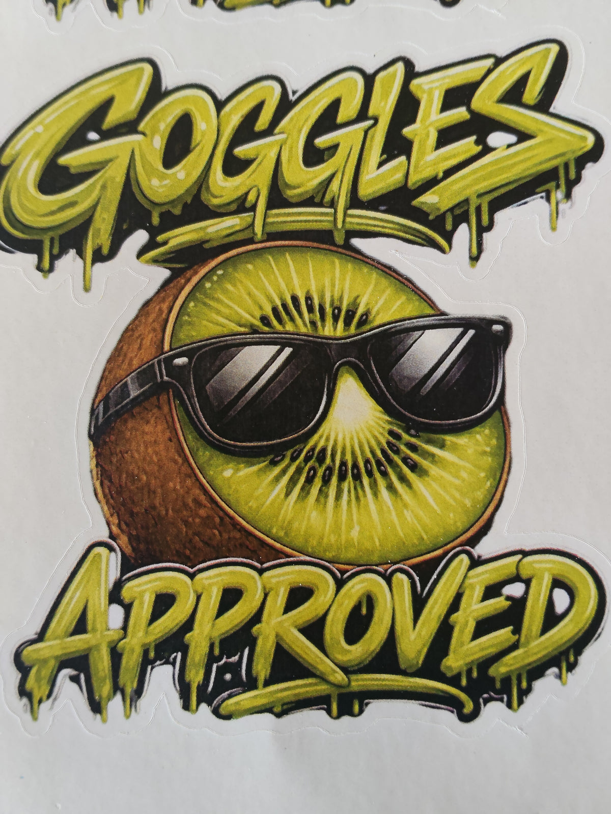 Goggles stickers
