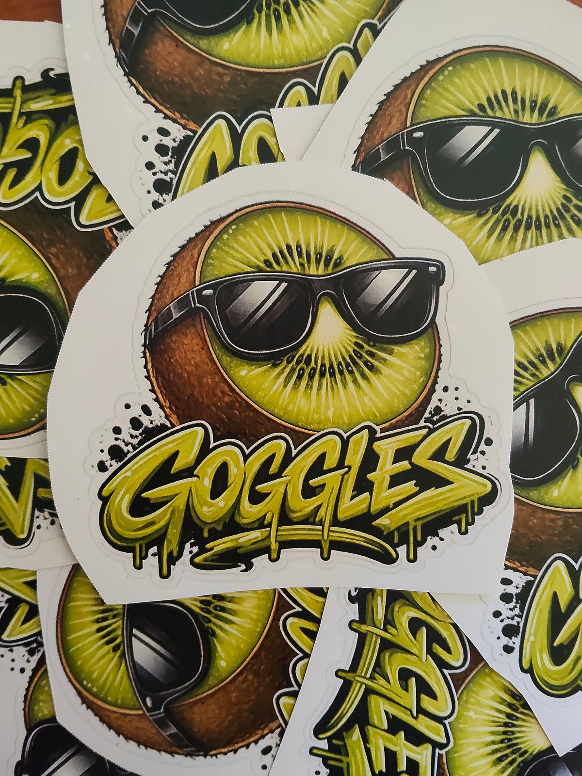 Goggles stickers