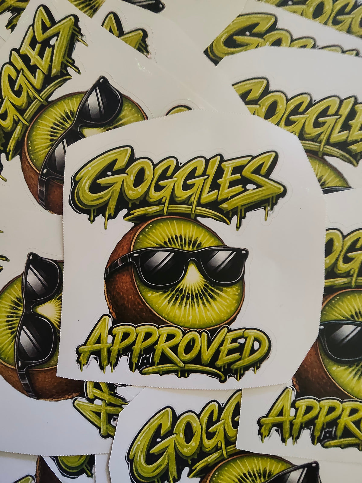 Goggles stickers