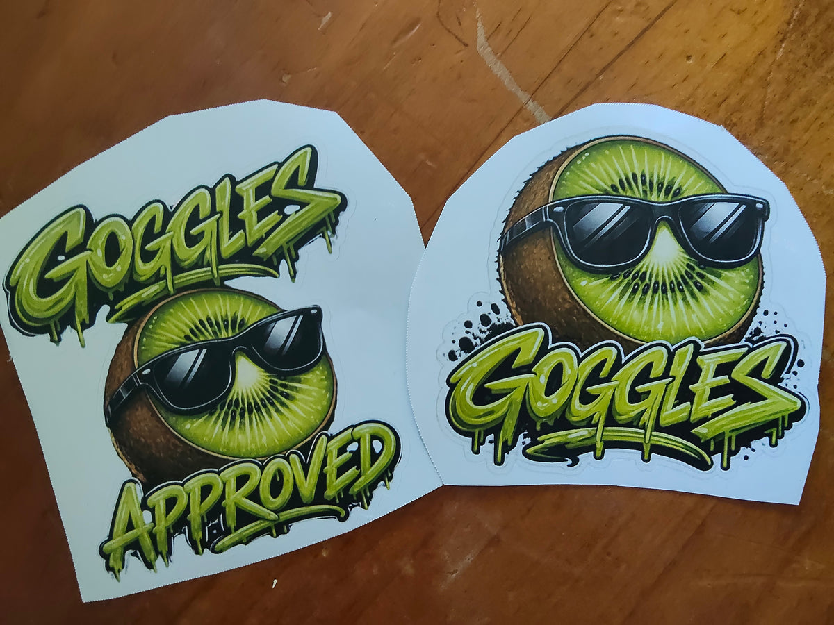 Goggles stickers
